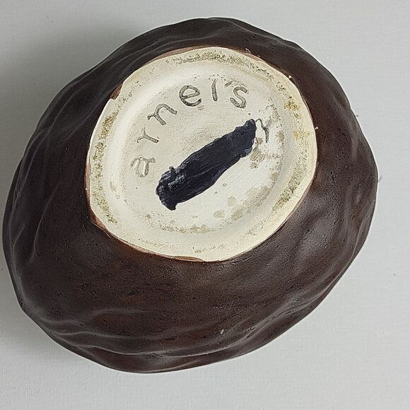 Vintage Ceramic Walnut Dish 70s - Picture 5 of 8